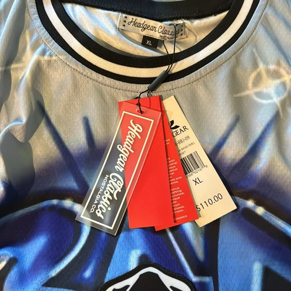 Headgear Classics Nostalgia Co. Bad Boys Records Basketball Jersey - Picture 4 of 4